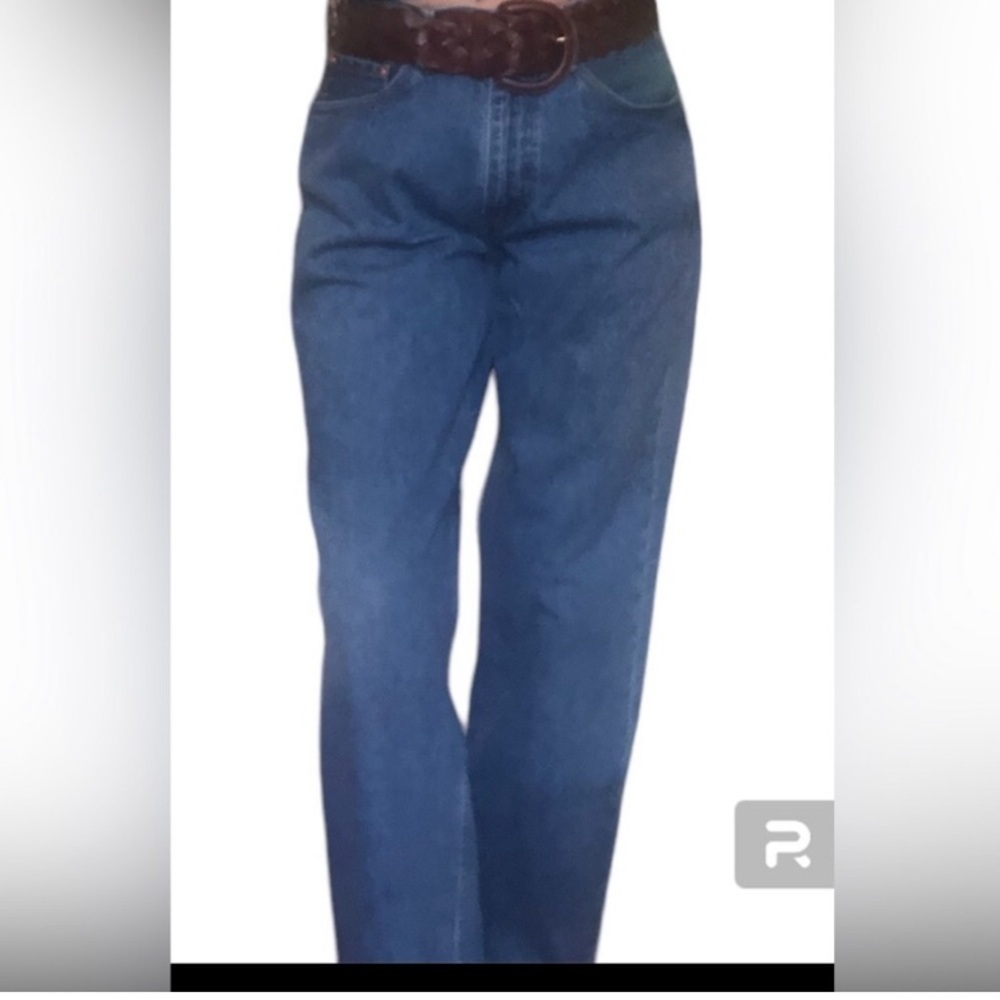 Levi’s 550 Relaxed Straight Leg Medium Wash Baggy Dad Jeans 33/30